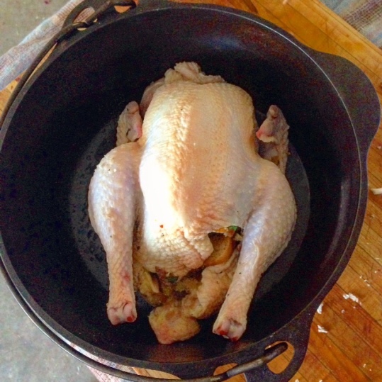 Cook in a closed-lid dutch oven